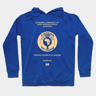 Nigeria passport Hoodie